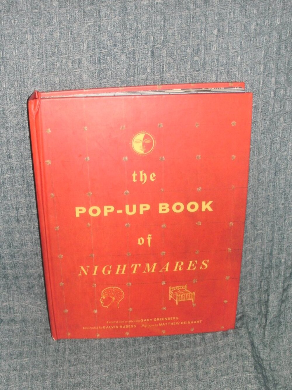 Collectible THE POP - UP BOOK of NIGHTMARES Matthew Reinhart Gary Greenberg 2001